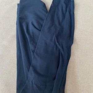 lulu leggings 28’ navy